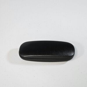 Eyeglasses Case Hard Shell Protective Travel Carrier Black Tan